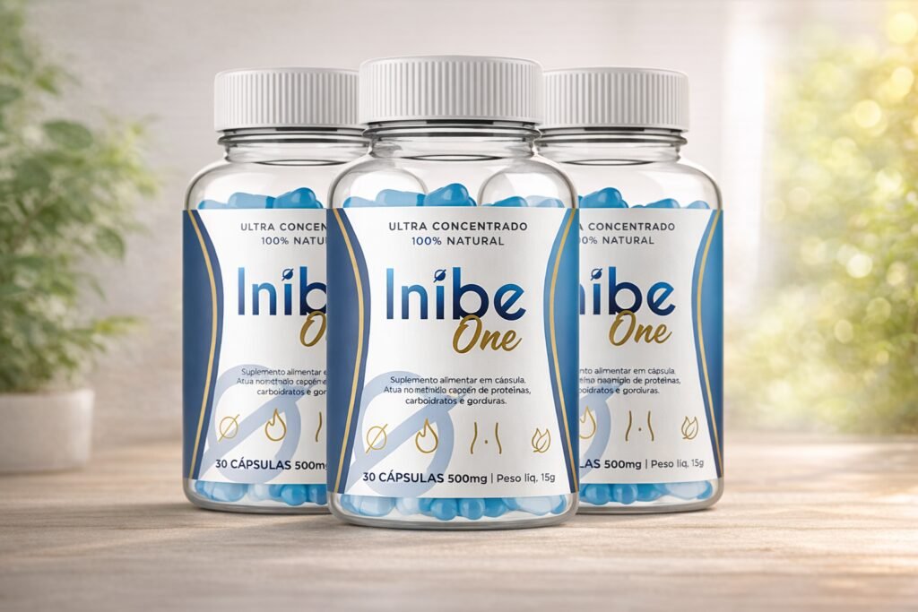 Inibe One Turbo funciona? Composição, preços e para quem é indicado Inibe One Turbo funciona? Frascos do suplemento Inibe One em imagem promocional