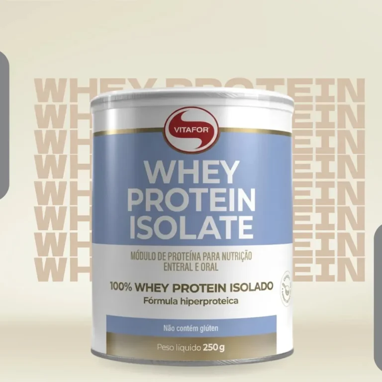 Whey Protein Isolate Vitafor é Bom? Análise Completa