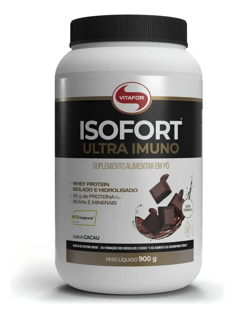 Isofort Ultra Imuno Vitafor é Bom? Análise Completa do Whey com Creatina